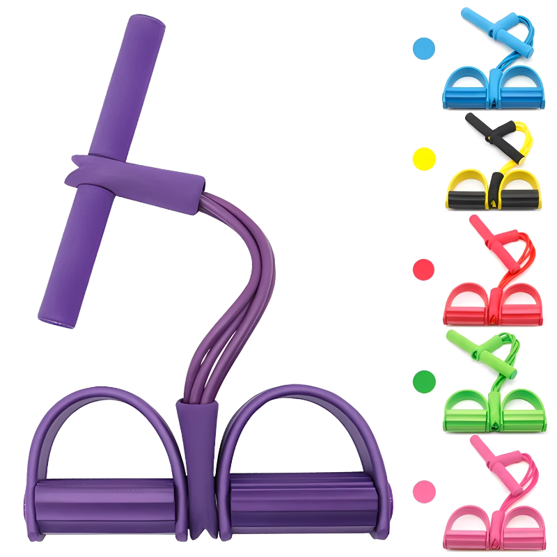 Yoga Fitness Stretching Strap - O Four-Tube Pedal Tensgklner Multi-Functional Household