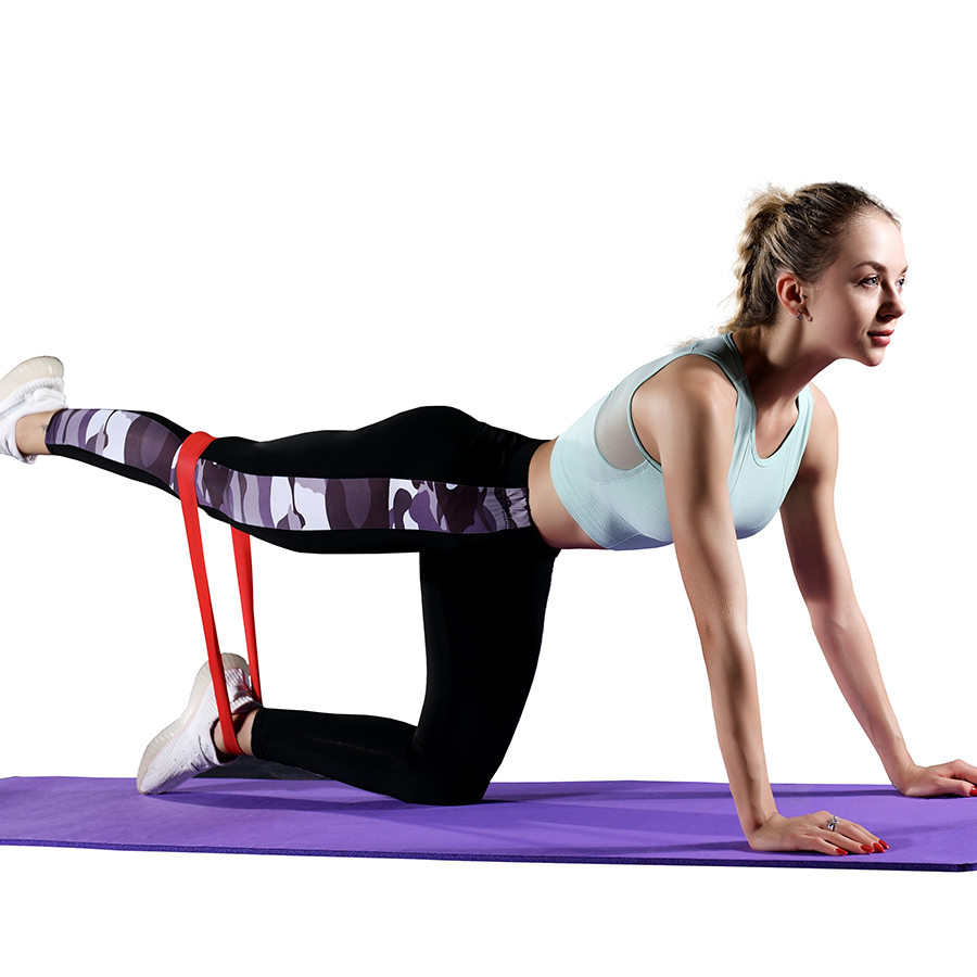 Fitness Resistance Loop Bands  - Yoga Fitness Stretching Strap recension och pris