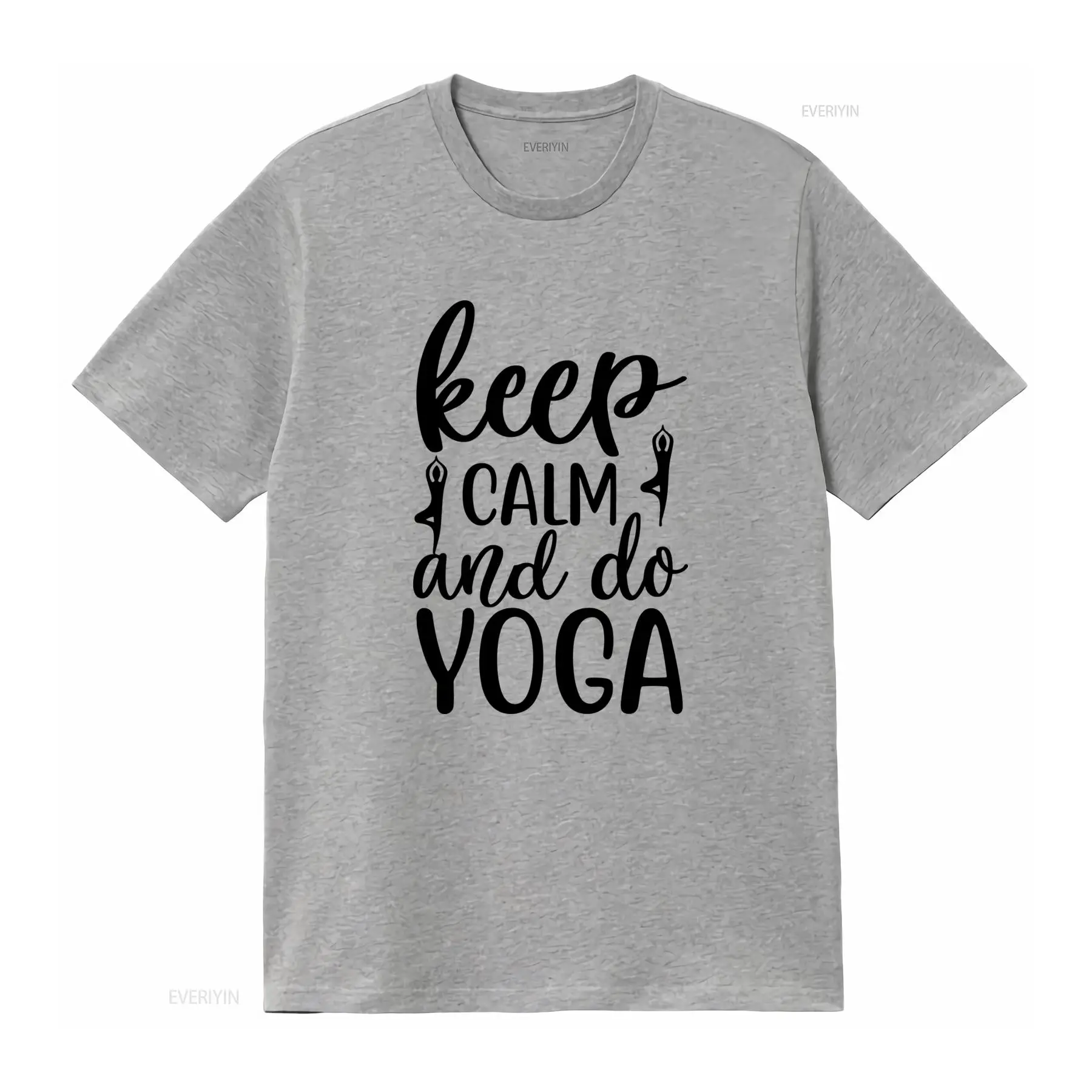 Keep Calm and Do Yoga T Shirt  - Yoga Fitness Quotes recension och pris