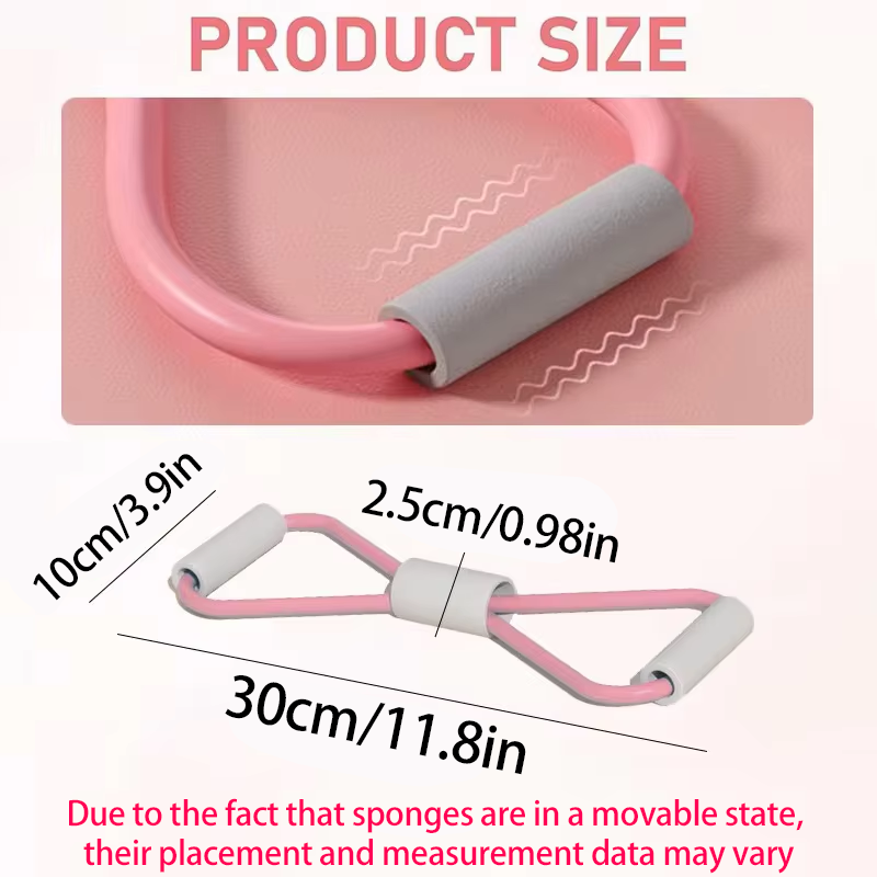 1Pcs Home Gym Elastic Band Por - Yoga Fitness Stretching Strap recension och pris