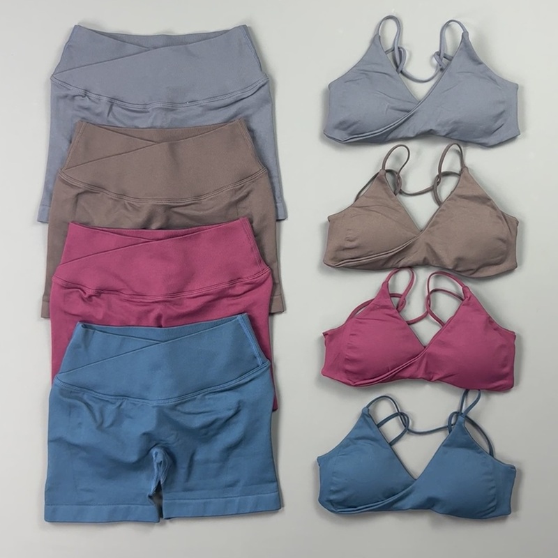 2 Pieces Workout Set Women Sur - Yoga Fitness Stretching Strap recension och pris