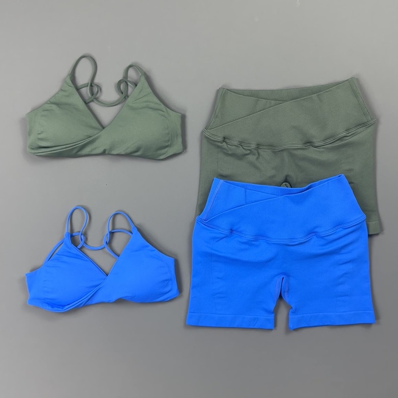 2 Pieces Workout Set Women Sur - Yoga Fitness Stretching Strap recension och pris