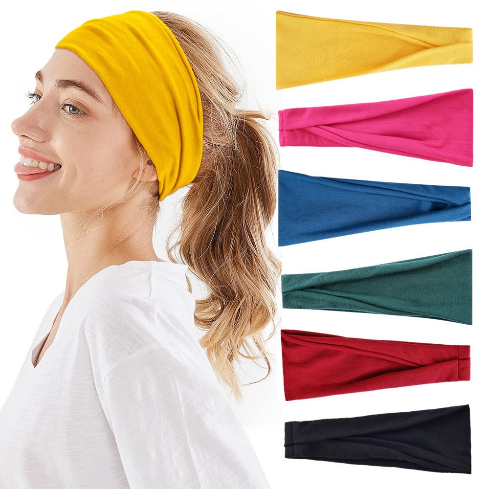 Solid Color Sports Yoga Headba - Yoga Fitness Stretching Strap recension och pris