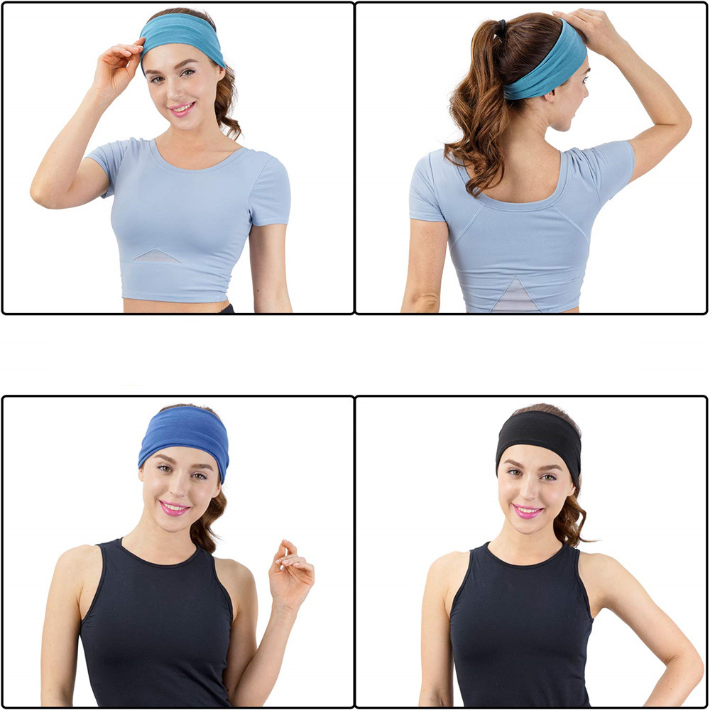 Solid Color Sports Yoga Headba - Yoga Fitness Stretching Strap recension och pris