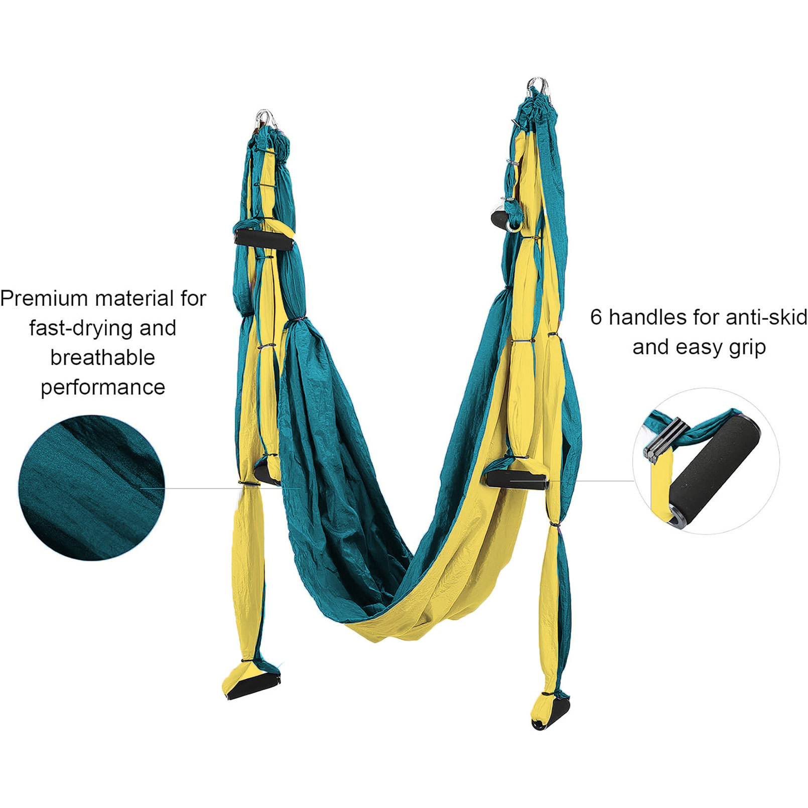 Гамак Для Йоги Aerial Yoga Ham - Yoga Swing Aerial recension och pris