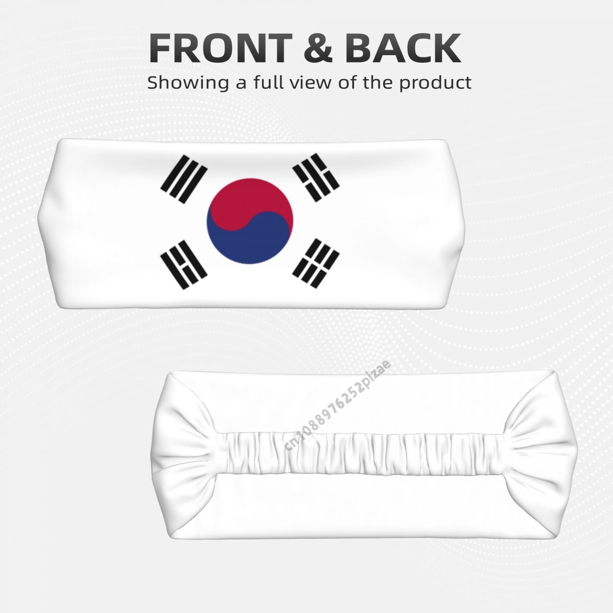South Korea Flag Men Women Ban - Yoga Fitness Stretching Strap recension och pris