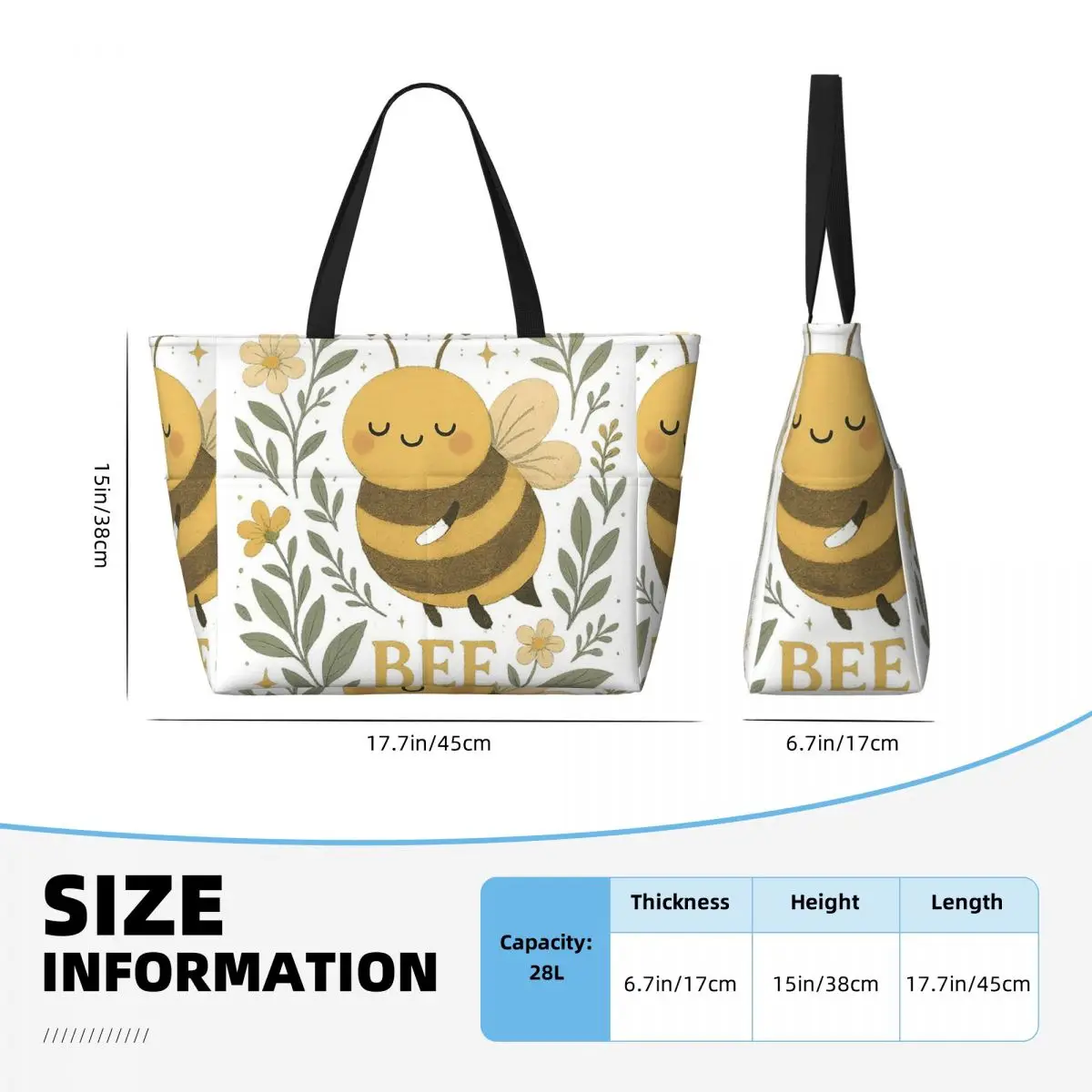 Bee Kind Cute Bumblebee Floral - Yoga Fitness Quotes recension och pris