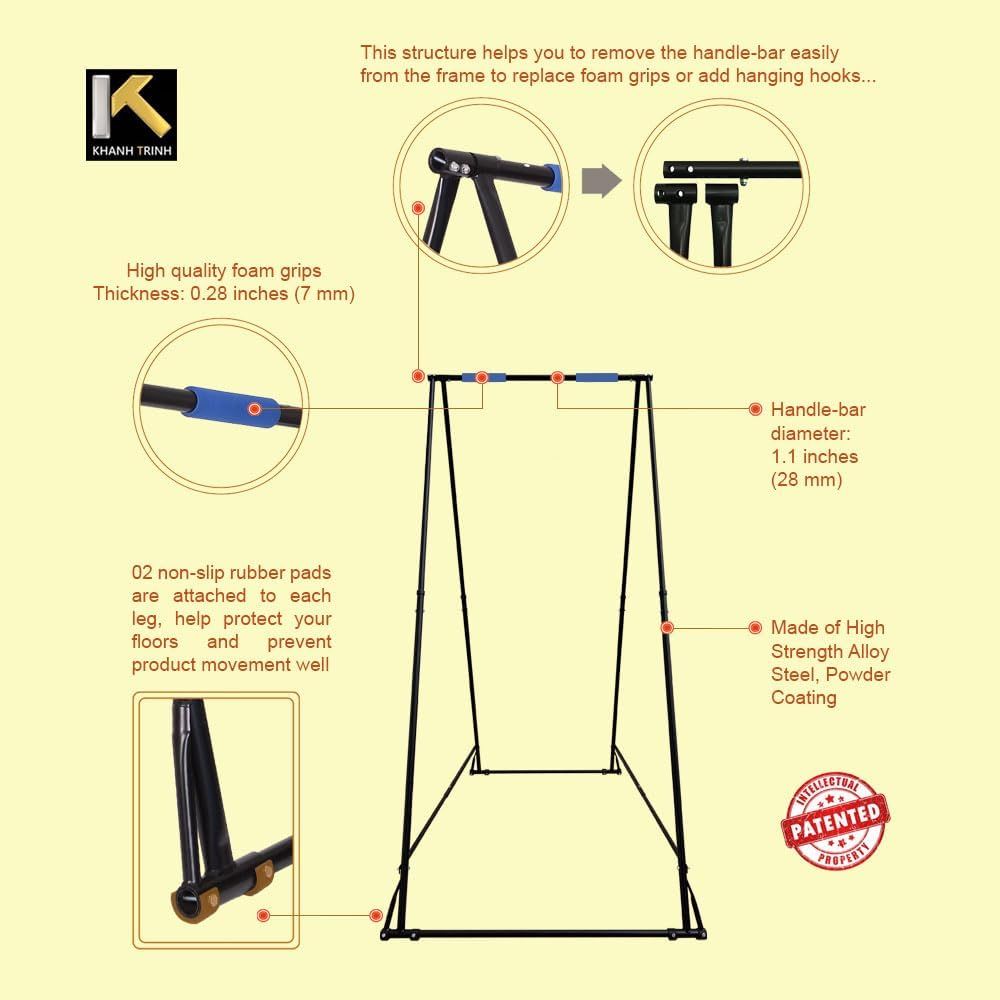 Height-Adjustable, Portable, F - Yoga Swing Aerial recension och pris