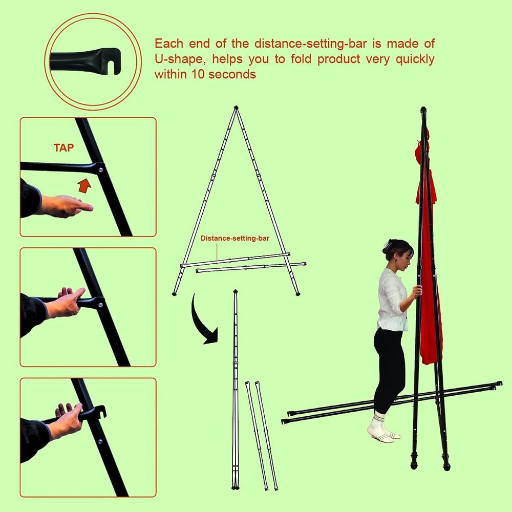 Height-Adjustable, Portable, F - Yoga Swing Aerial recension och pris