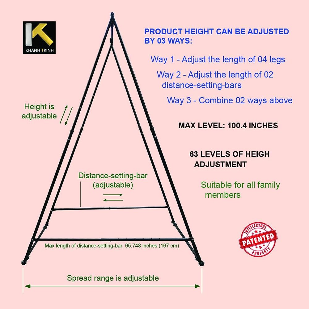 Height-Adjustable, Portable, F - Yoga Swing Aerial recension och pris