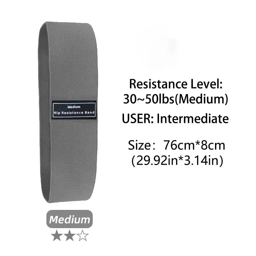 Fabric Resistance Hip Booty Ba - Yoga Fitness Stretching Strap recension och pris